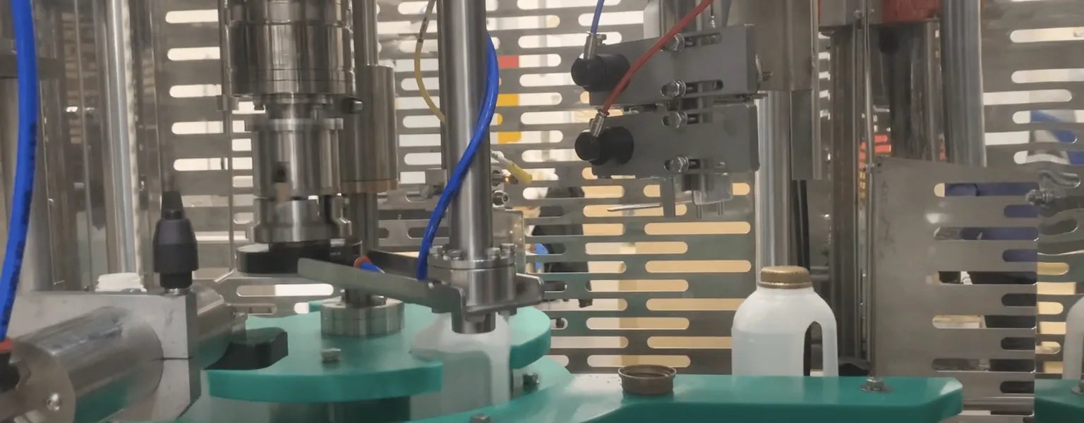 Adelphi Masterfil - Mastercap Indexing Capping Machine