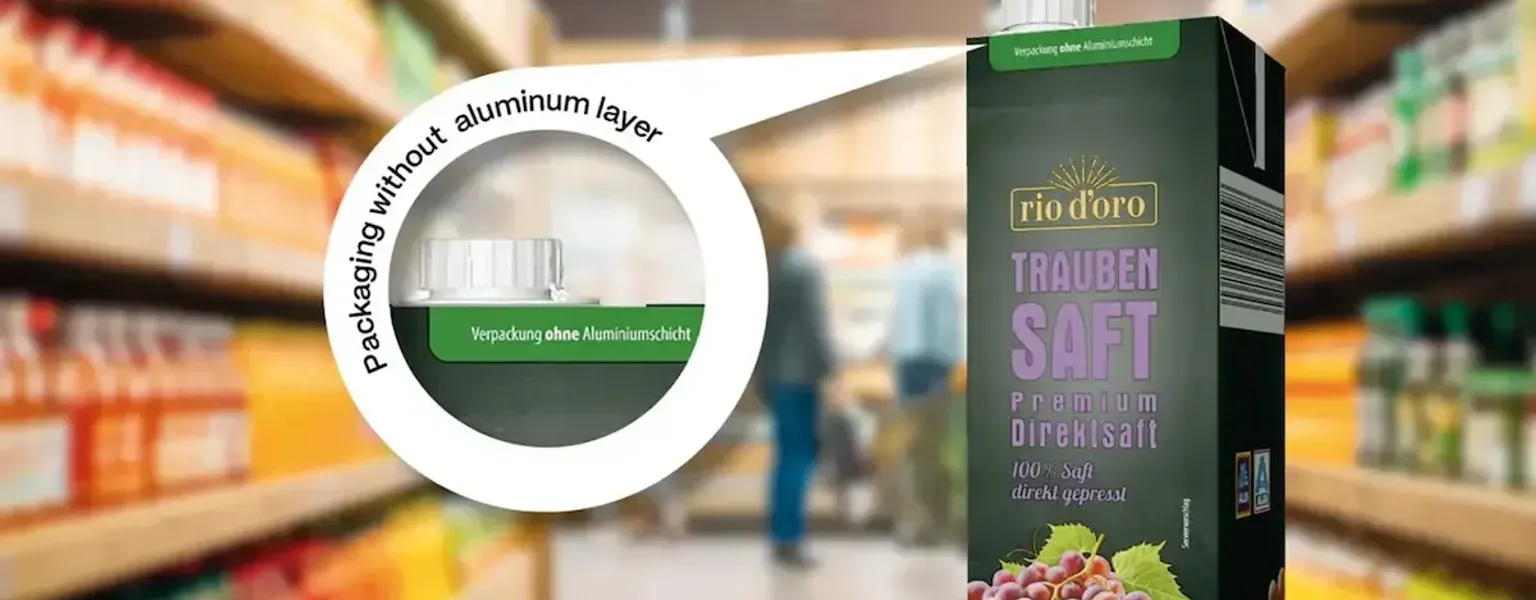Aldi debuts 'world-first' aluminium-free full barrier carton