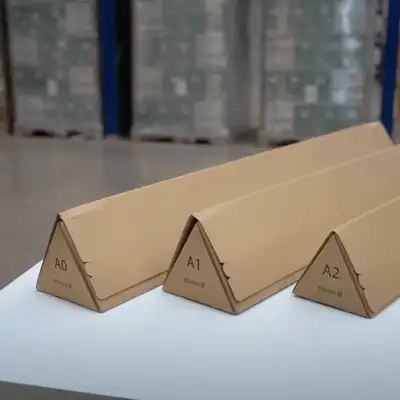 Allpack Durawrap corrugated paper rolls