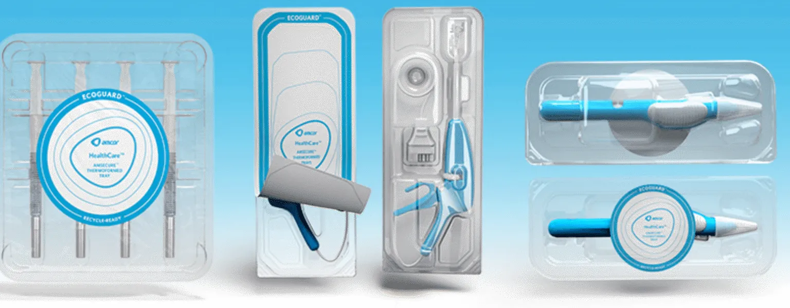 Amcor launches AmSecure™ thermoformed trays and rollstock for the healthcare industry