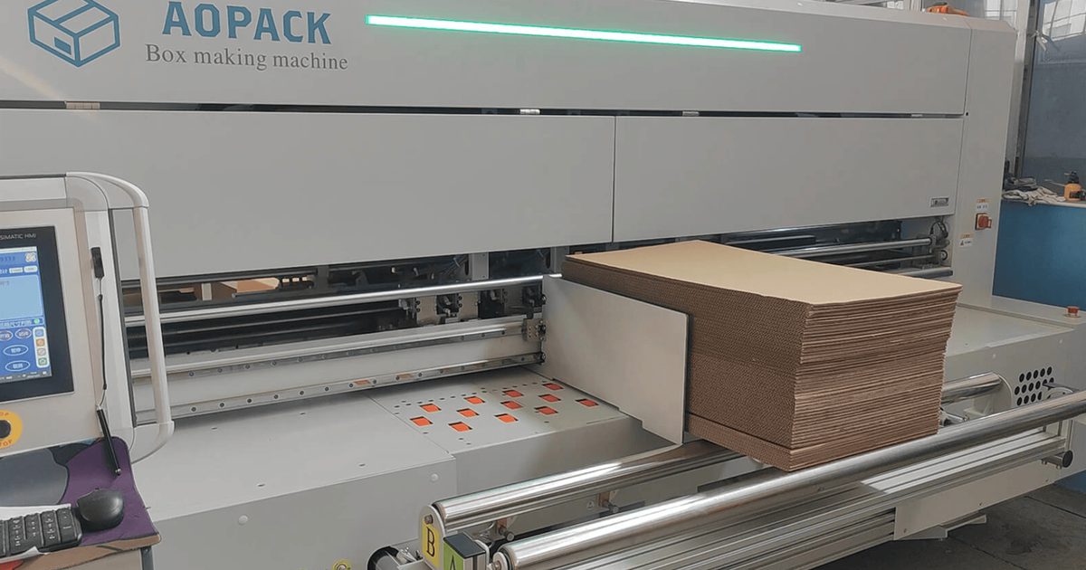 Box Taker Aopack BM3000-HD box maker machine… | Packaging Suppliers Global