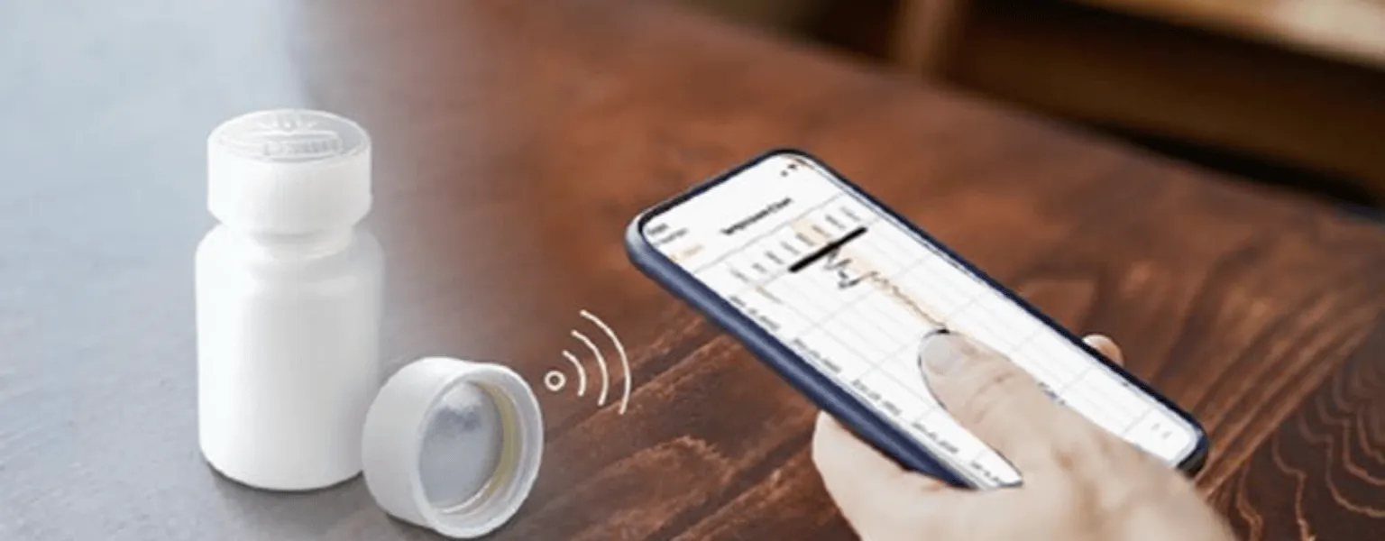 Berry child resistant closure for pharmaceuticals with built in data tracking