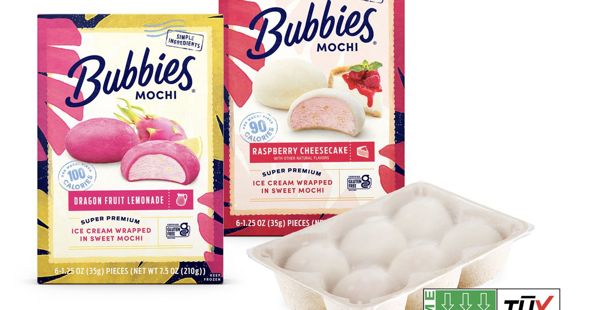 Bubbies Script Bubbies ice cream introduces certified… | Packaging Suppliers Global