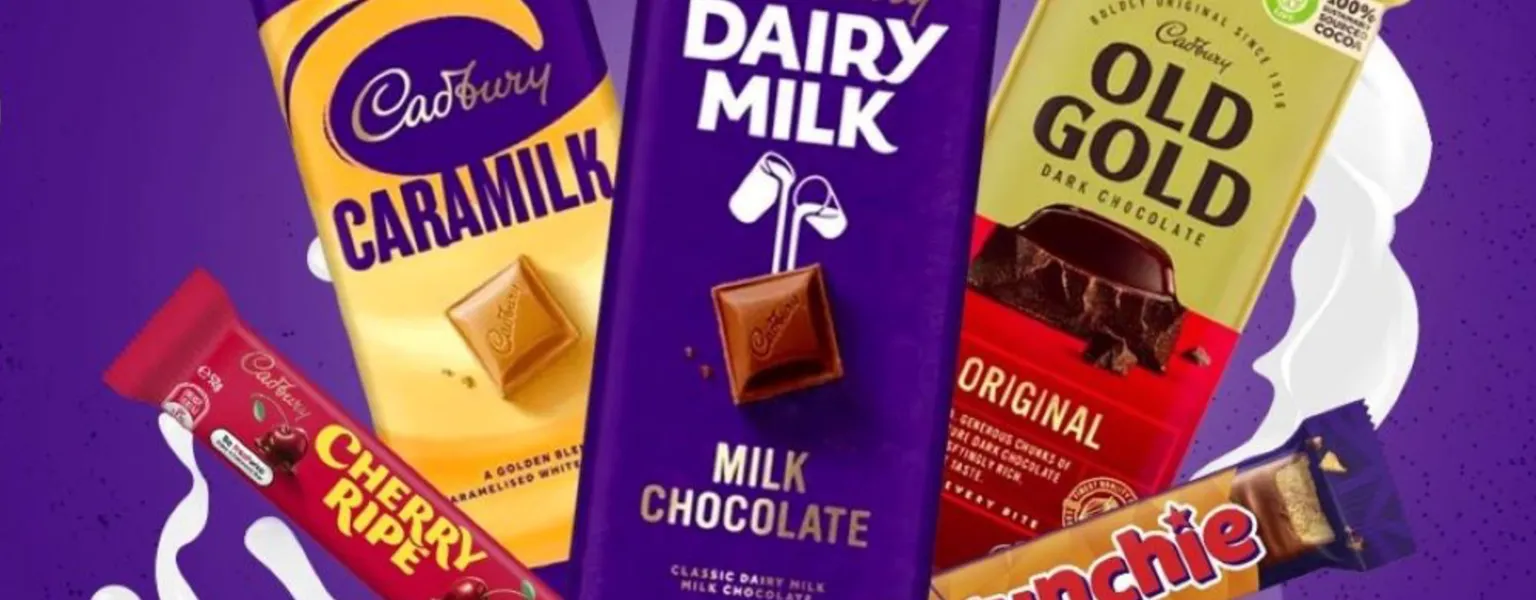 Cadbury chocolate credit Amcor Cadbury Australia Amcor