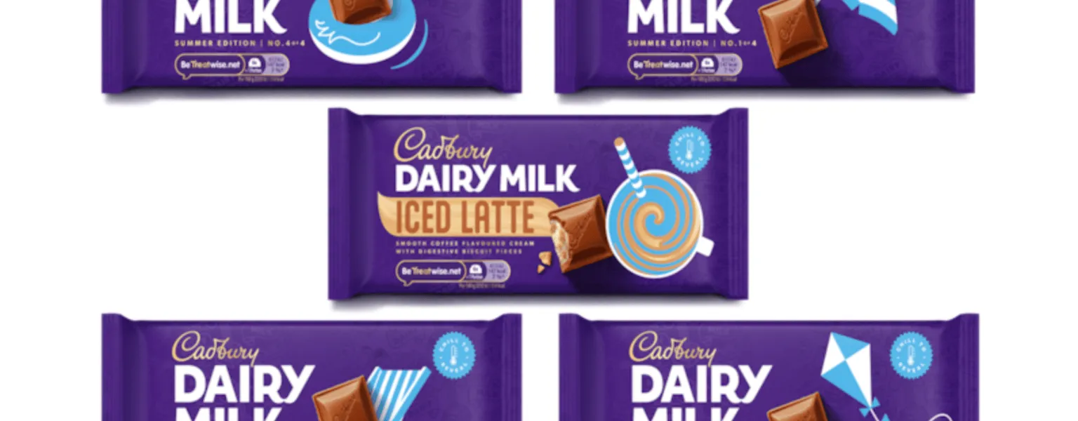 Cadbury unveils temperature activated packaging for summer bars