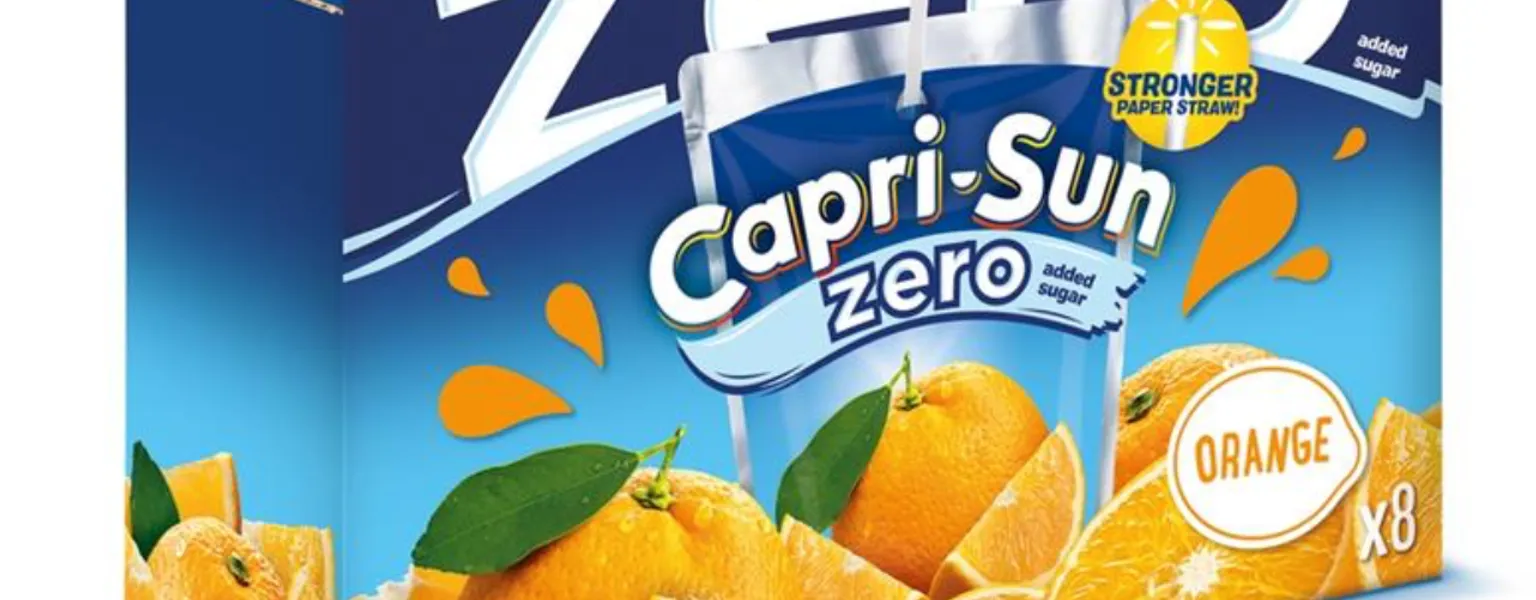 Capri-Sun unveils new 'stronger than ever' paper straws