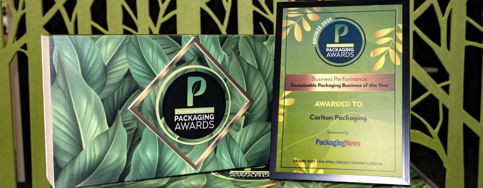 Carlton Packaging's ongoing journey in sustainable packaging
