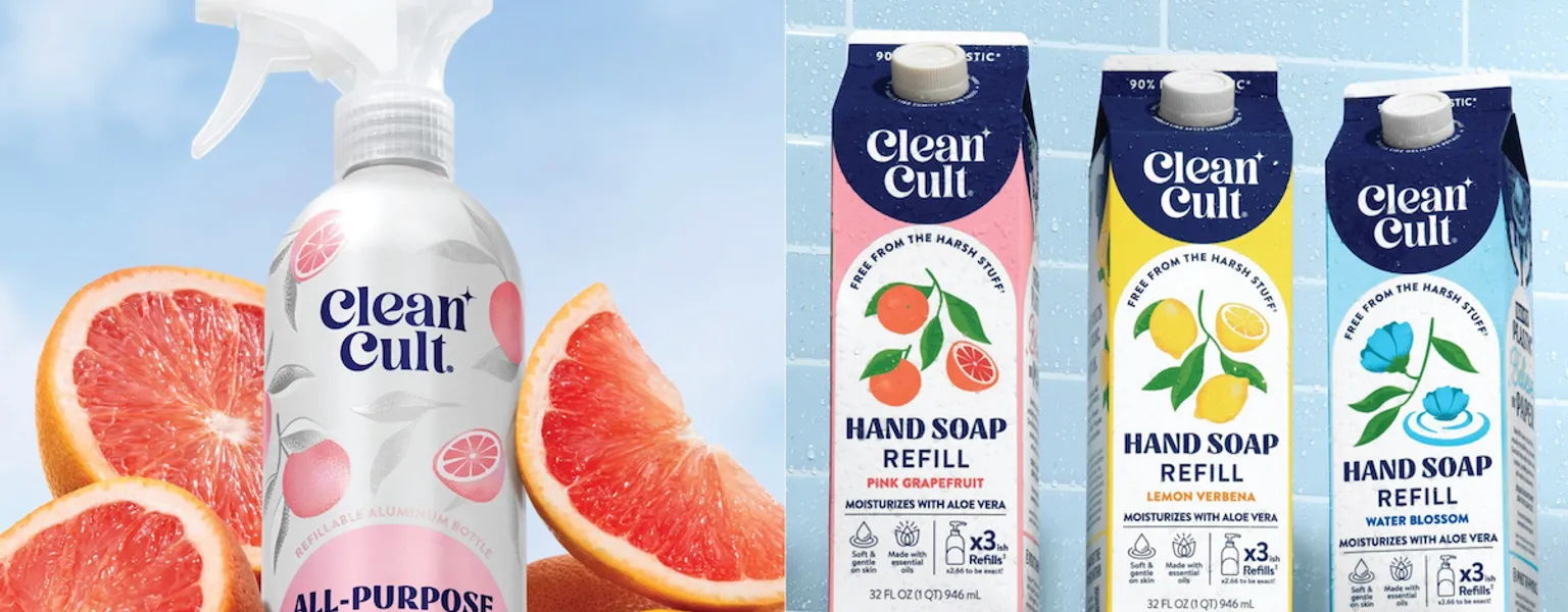 Clean Cult rolls out refillable cleaning range in 1800 Target stores
