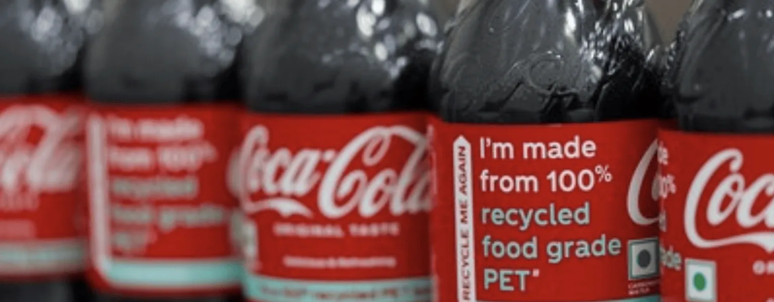Coca-Cola India Launches 100% Recycled PET Bottles in the Carbonated Beverage Category