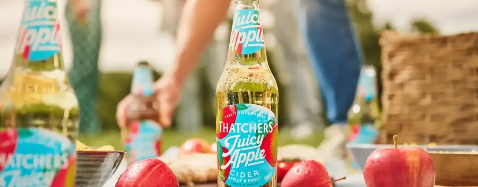 Croxsons support Thatchers with bespoke bottles for Juicy Apple launch