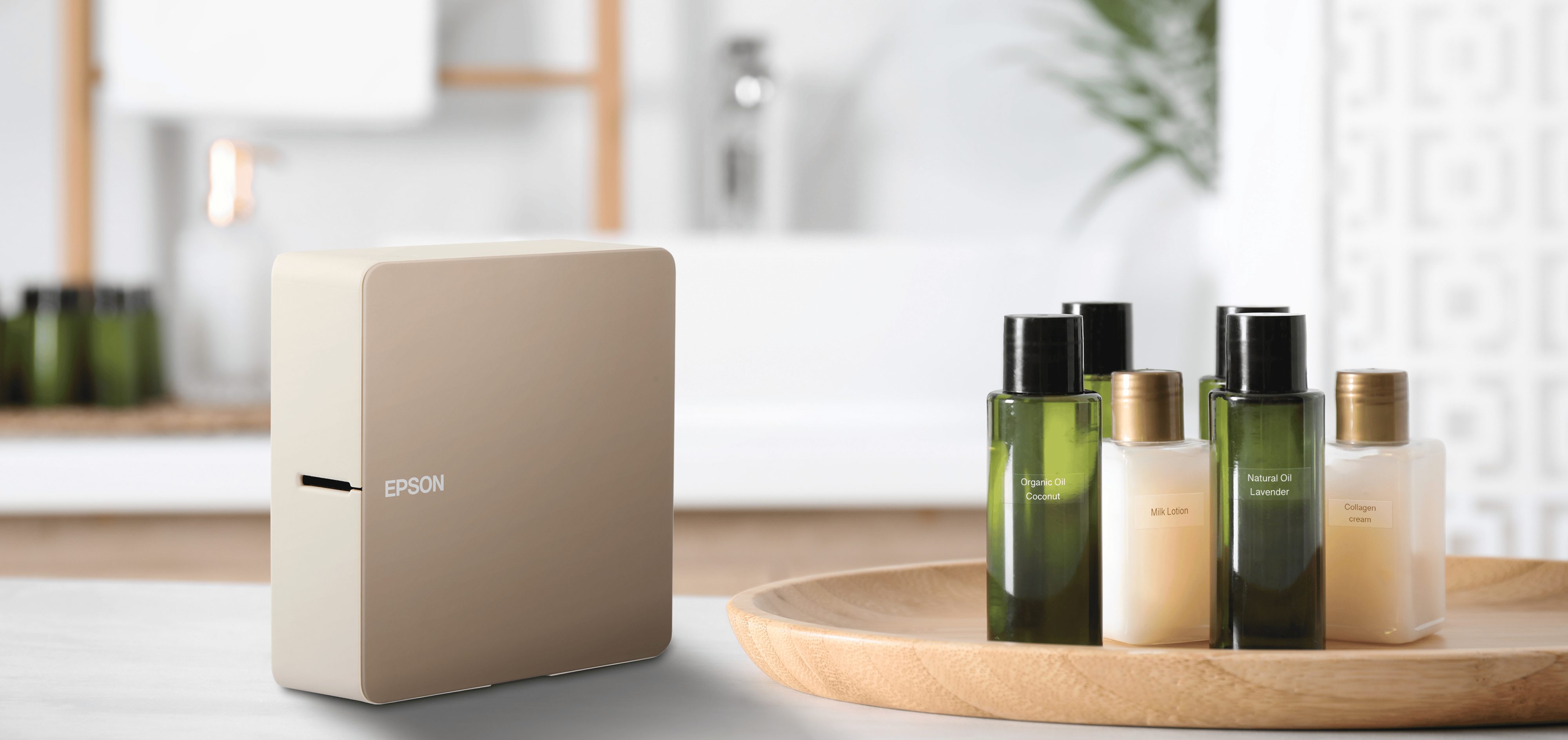 Epson portable label printer