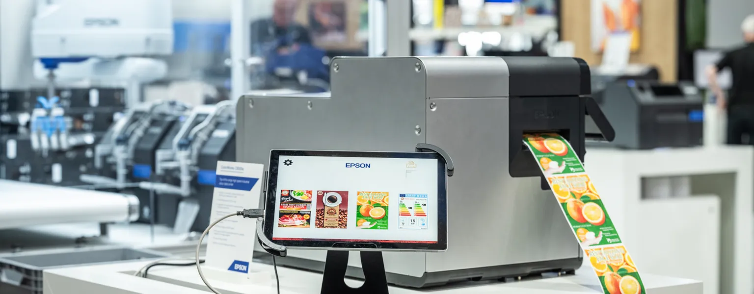 Epson showcases innovative on demand colour labelling solutions at PPMA Show 2025
