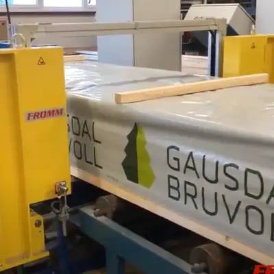 FROMM automatic strapping machine