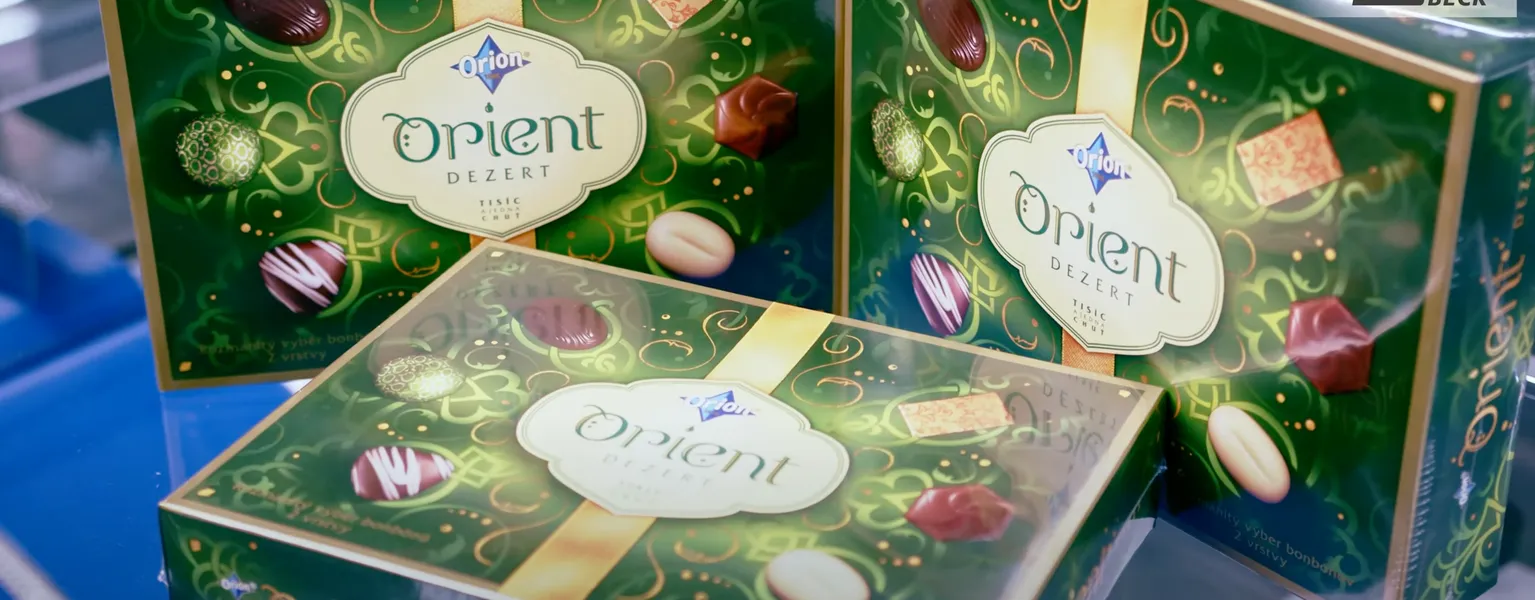 Hugo Beck - High-end shrink wrapping of chocolate boxes