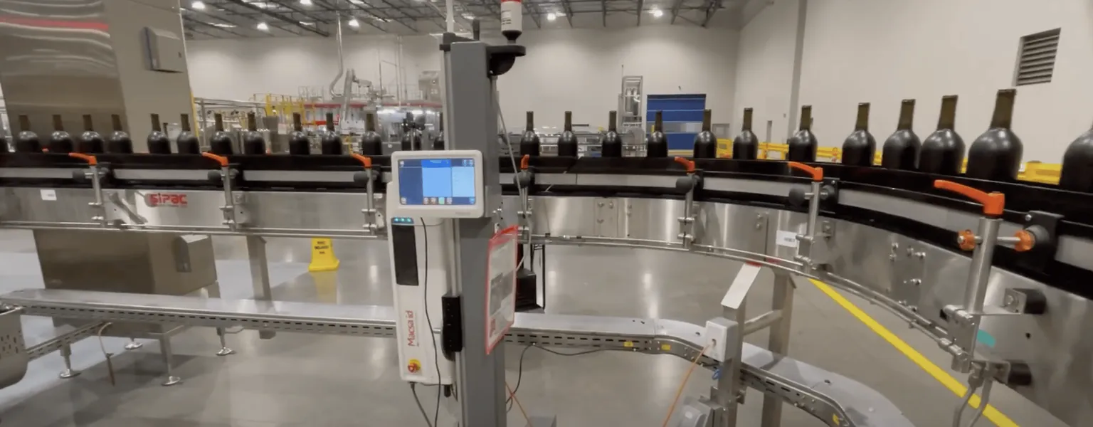 ID Technology SPA 30W laser coding wine bottles video thumbnail