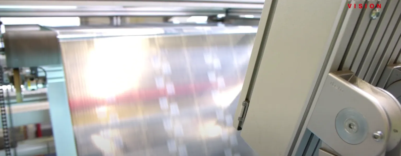 ISRA VISION 100% inline print inspection for flexible packaging