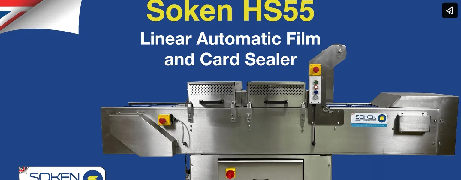 Jenton - Soken HS55 - Linear Automatic Film and Card Sealer
