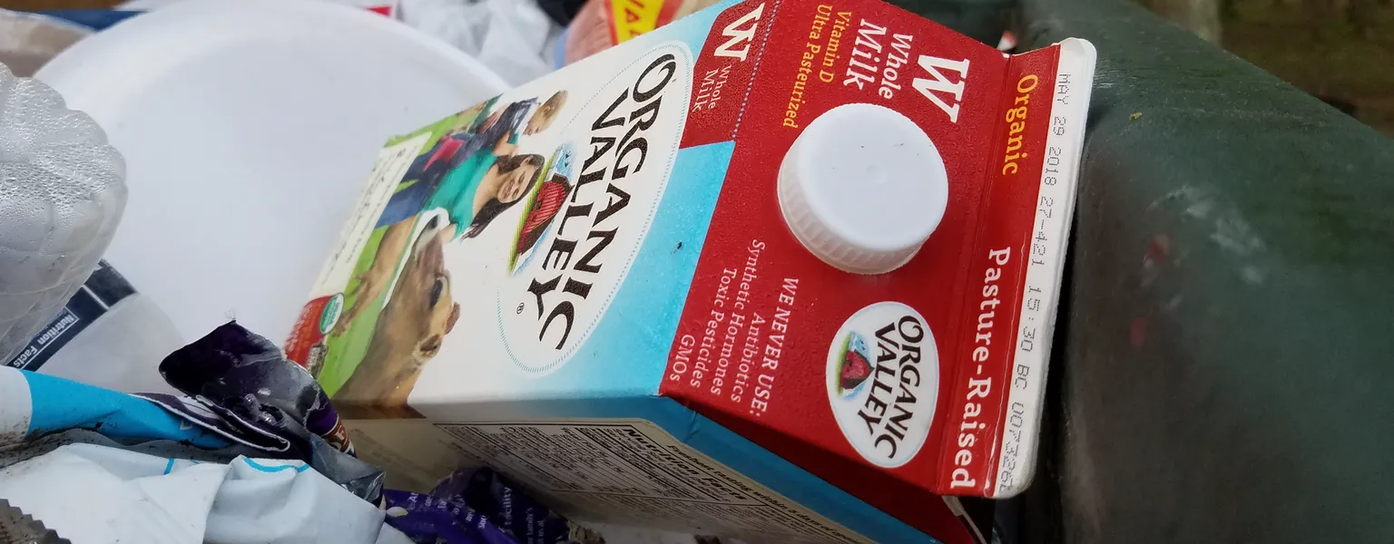 Milk carton public domain