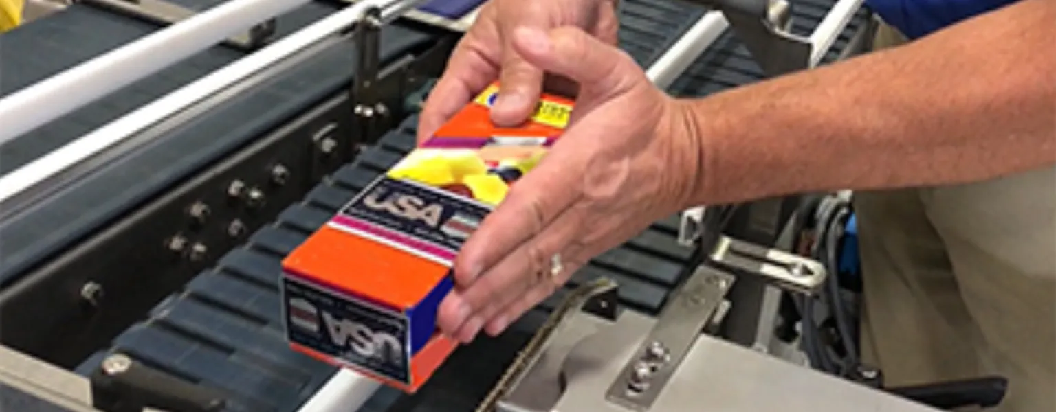 Multi-Conveyor powered conveyors for one case packer