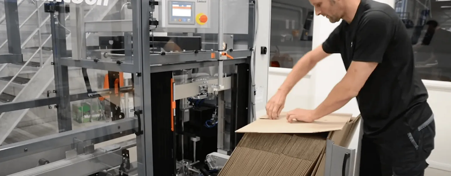 NPP - Lantech case erector – The big test