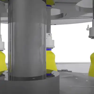 New England Machinery bottle capping system