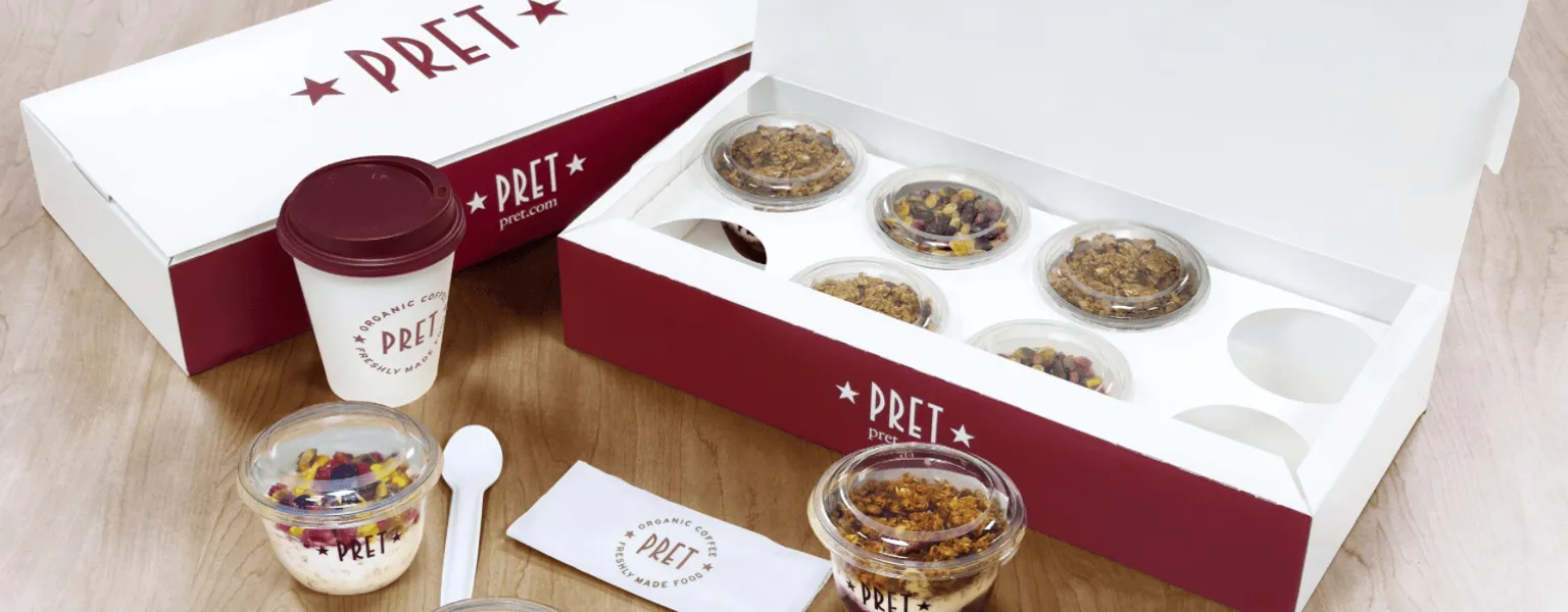 New packaging insert enhances Pret A Manger granola pot delivery