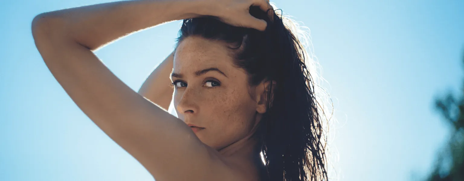 Posing girl freestocks