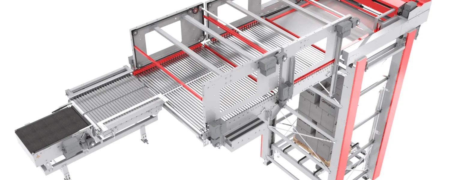 Qimarox introduces Highrunner HR9 logistics palletiser