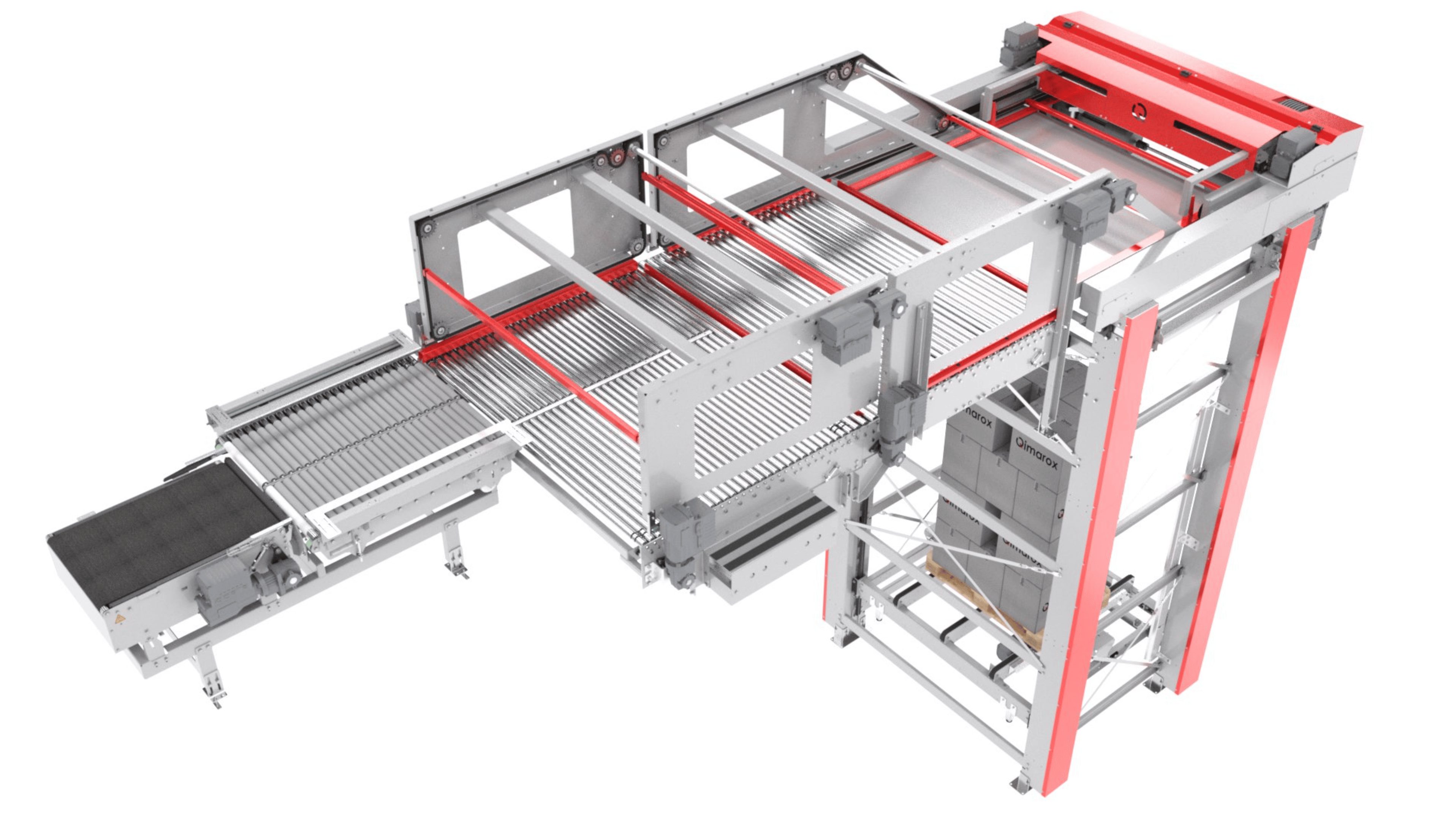 Qimarox introduces Highrunner HR9 logistics palletiser