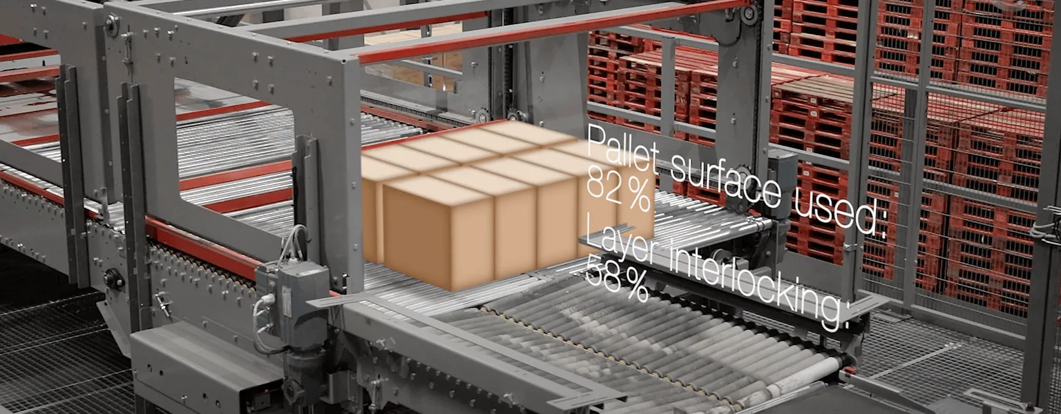 Qimarox palletising case study: automatic container unloading