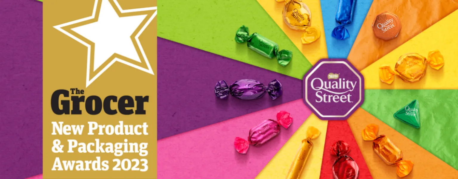 Quality Street takes home Paper Pack of the Year Award credit Nestle