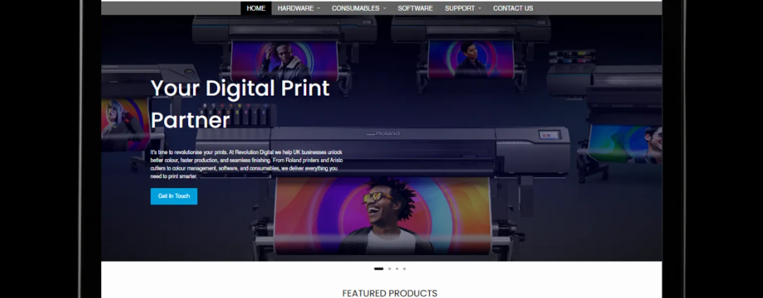 Revolution Digital launches new website showcasing complete print solutions