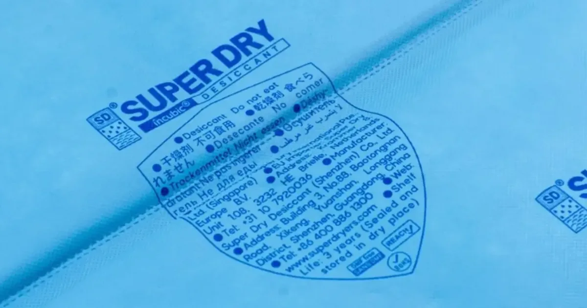 SUPER DRYness, super safety: SUPER DRY… | Packaging Suppliers Global
