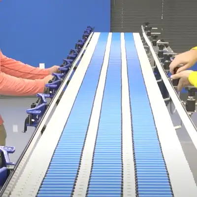 Span Tech EZGUIDE vs standard guiderail (changeover times)