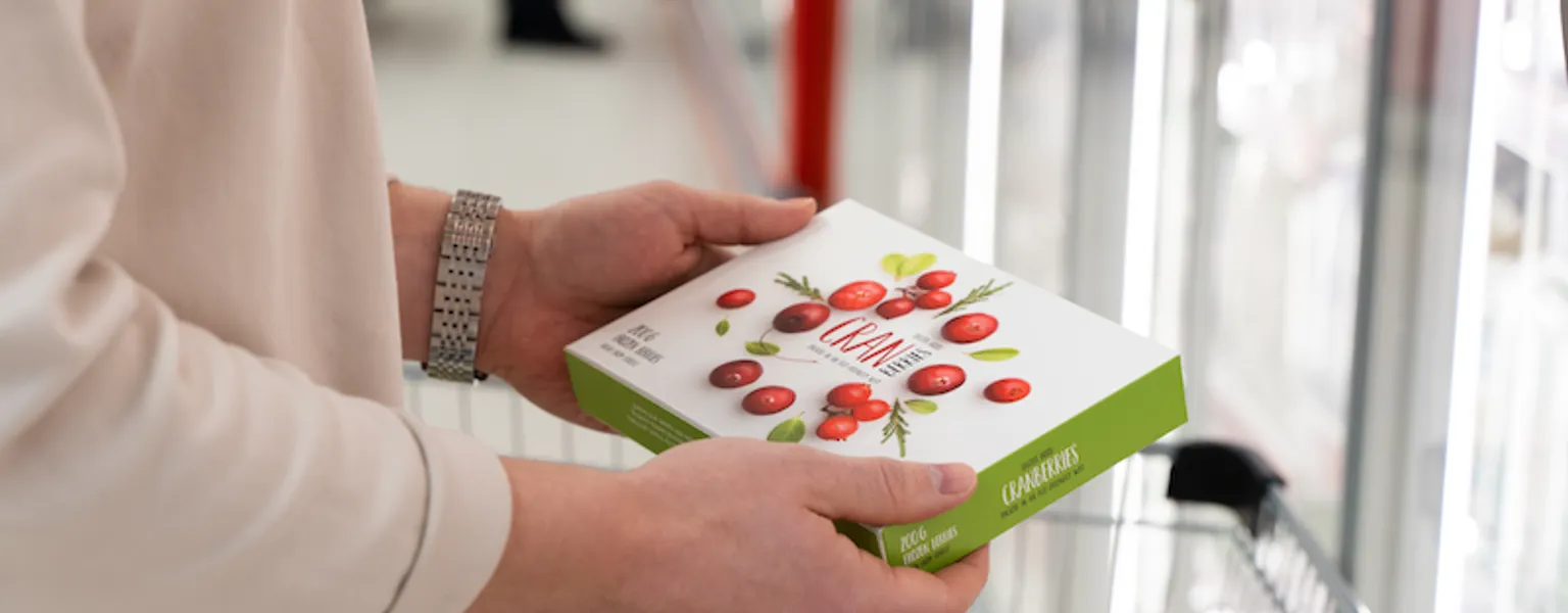 Stora Enso recyclable frozen chilled food packaging