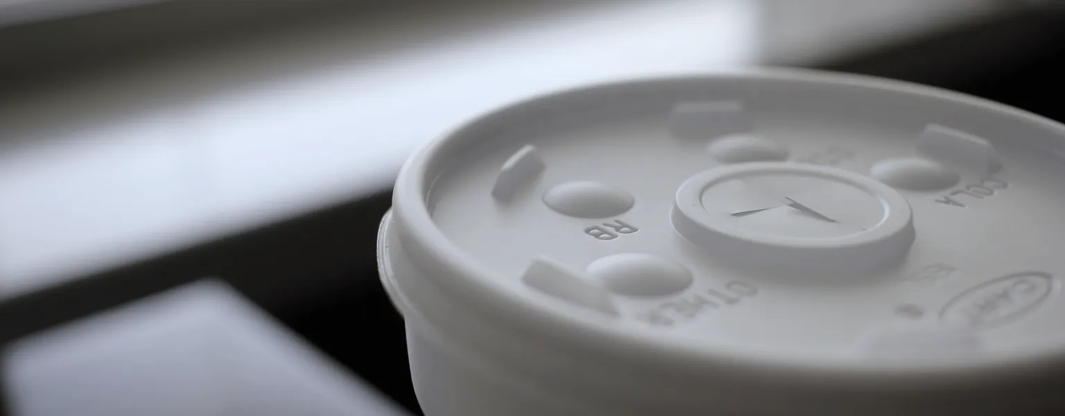 Styrofoam cup credit Robert Geiger