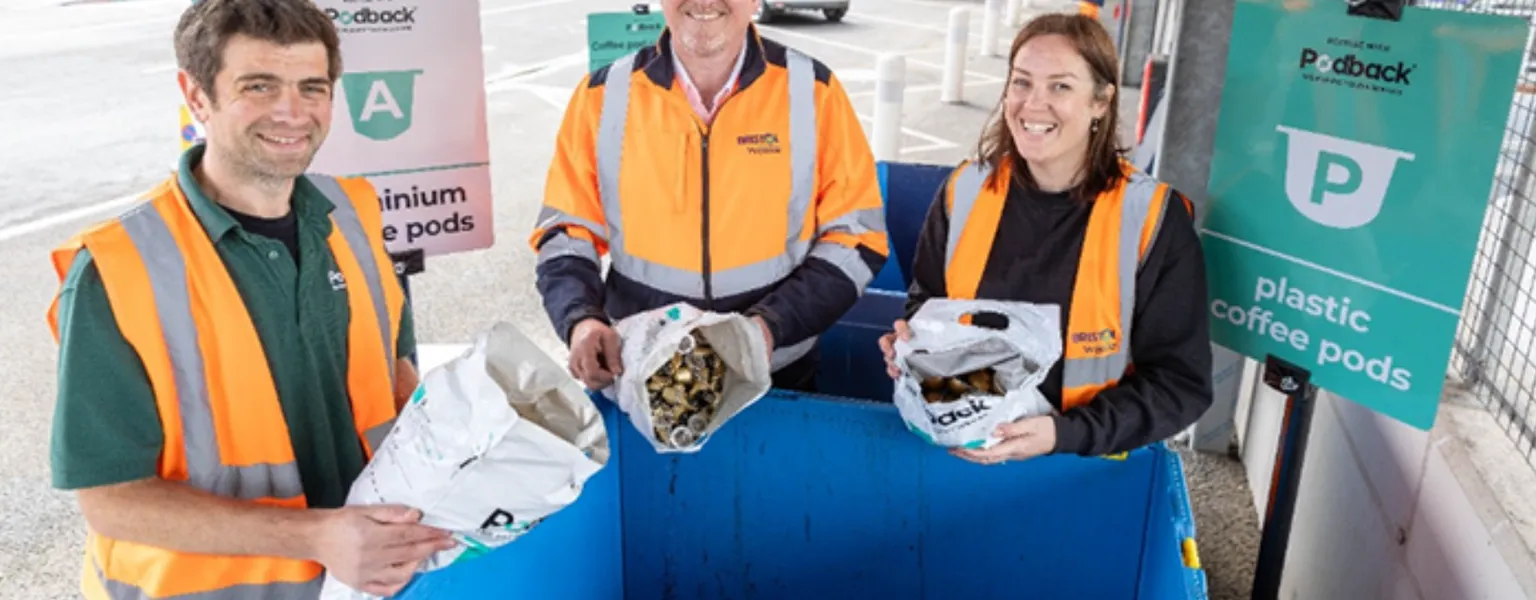 UK coffee pod recycling service reaches major milestone credit Podback