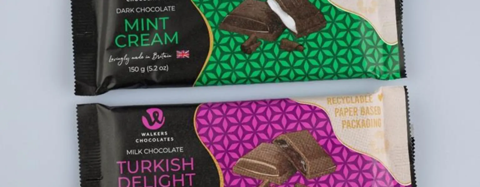 Walkers Chocolates switches to 100pc recyclable paper wrappers