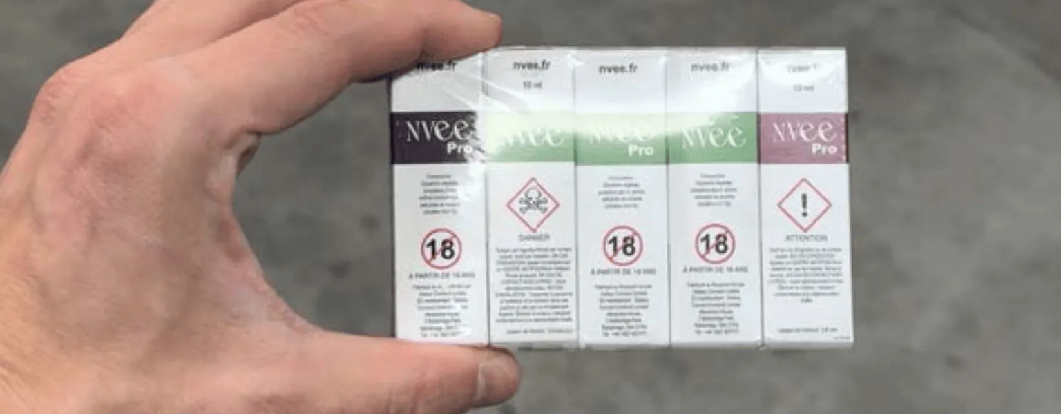 YPS e-cigarette packaging