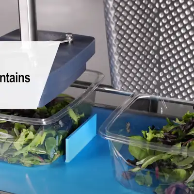 Yamato tray filling solutions for CEA farms