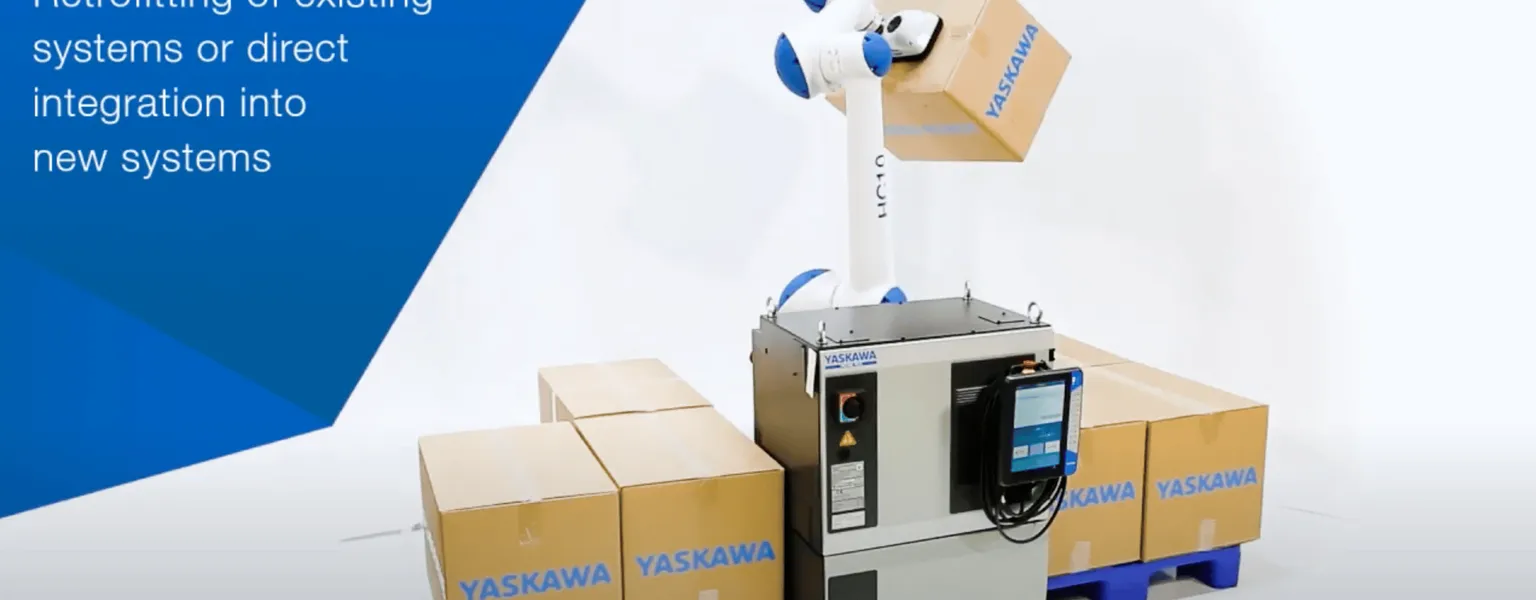 Yaskawa easy pick & place with MOTOMAN HC10 robot