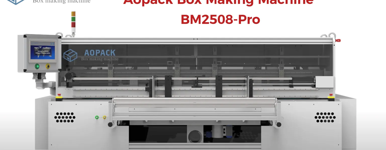 Aopack Box Making Machine BM2508-Pro All In One Compact Machine