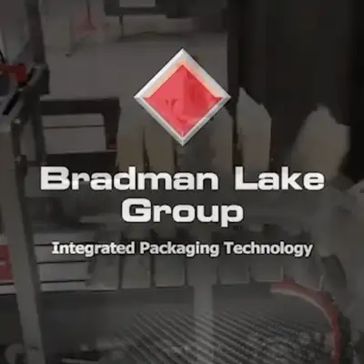 Bradman Lake WR Wraparound Case Packer - Case packing cheese blocks