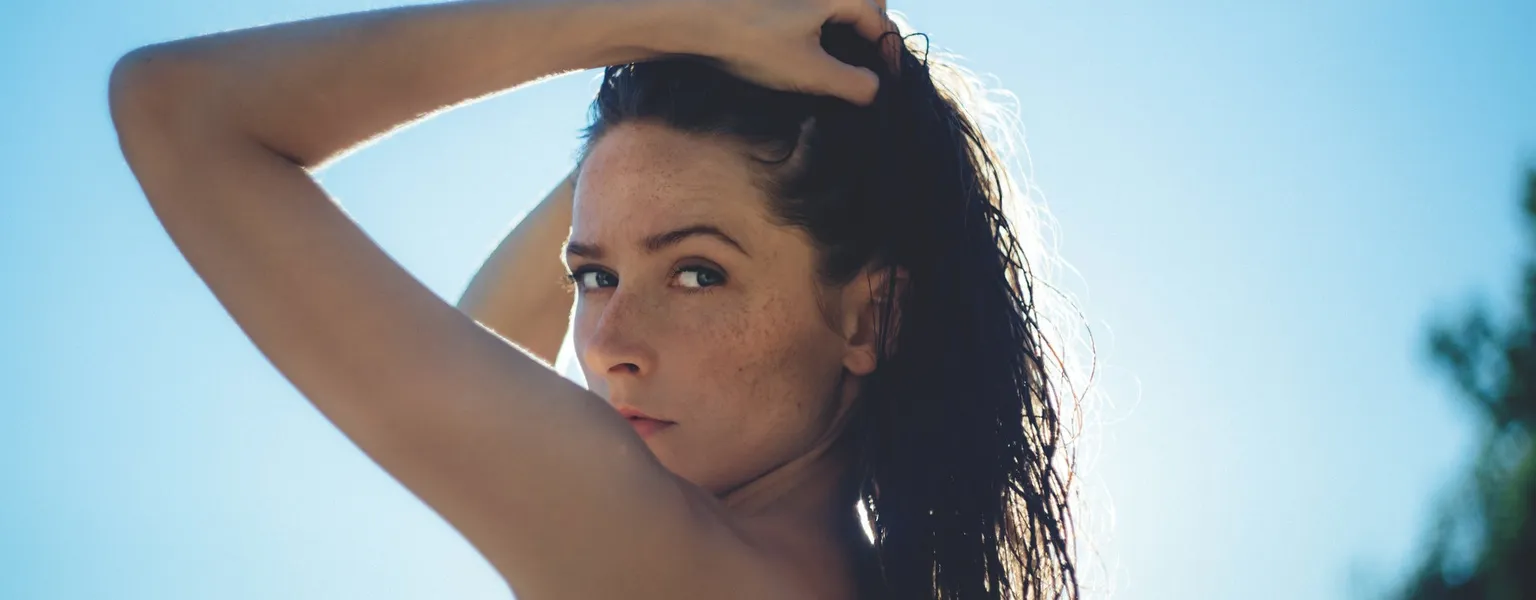 Hair model public domain