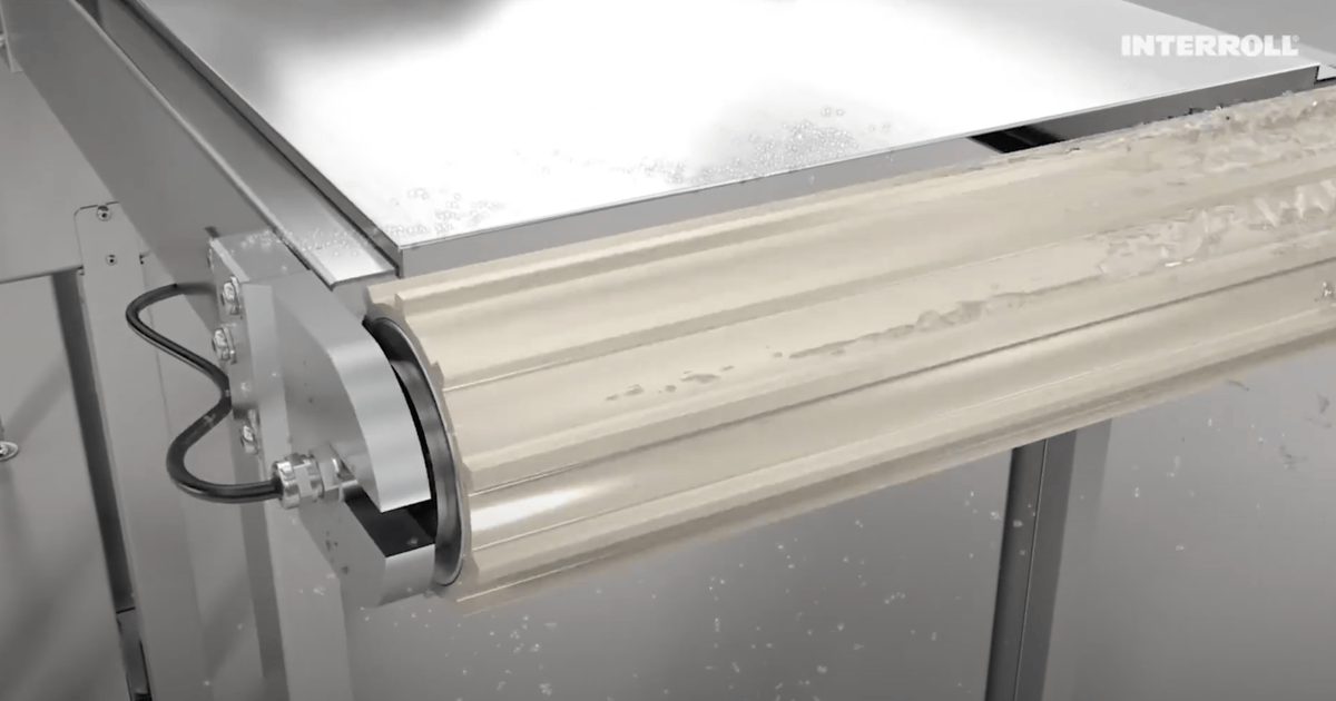 Interroll Drum Motor - Animation | Packaging Suppliers Global