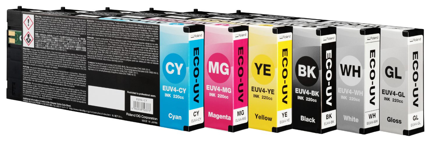 Revolution Digital Eco solvent UV Roland DG inks