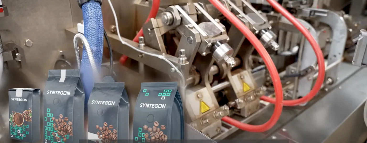 Syntegon and NewCoffee | sustainable coffee packaging with Package Maker PMX