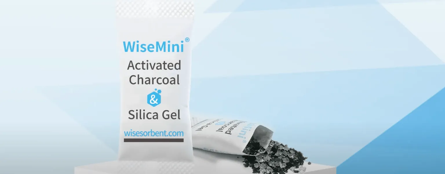 WiseSorbent WiseMini® Desiccant Deodorizer Sachet